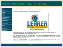 Tablet Screenshot of lehrer-installateur.de